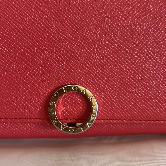 Authentic 💯 Bvlgari Pink Wallet - Picture 3 of 8